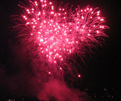 firework display for weddings
