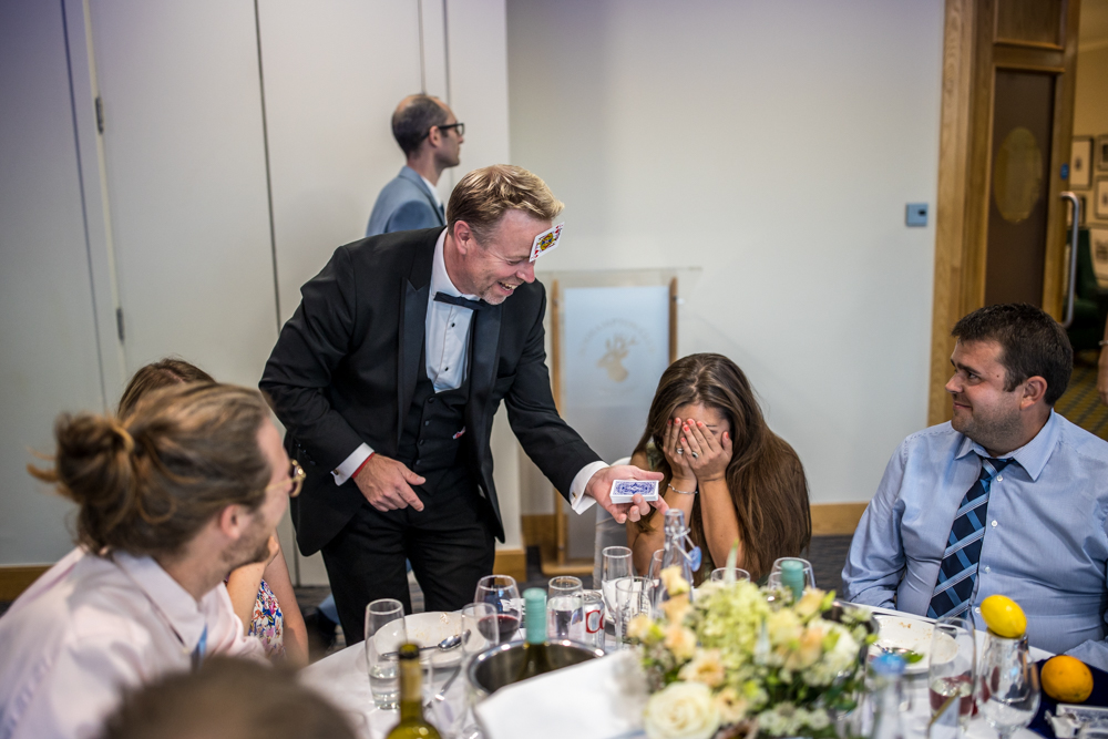 Close-up magic performed in Totton, Hampshire
